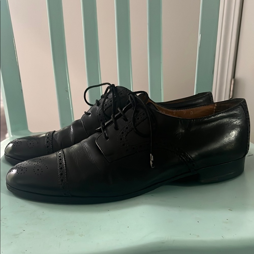 Polo by Ralph Lauren Black Oxford Men’s Dress Shoes size 9